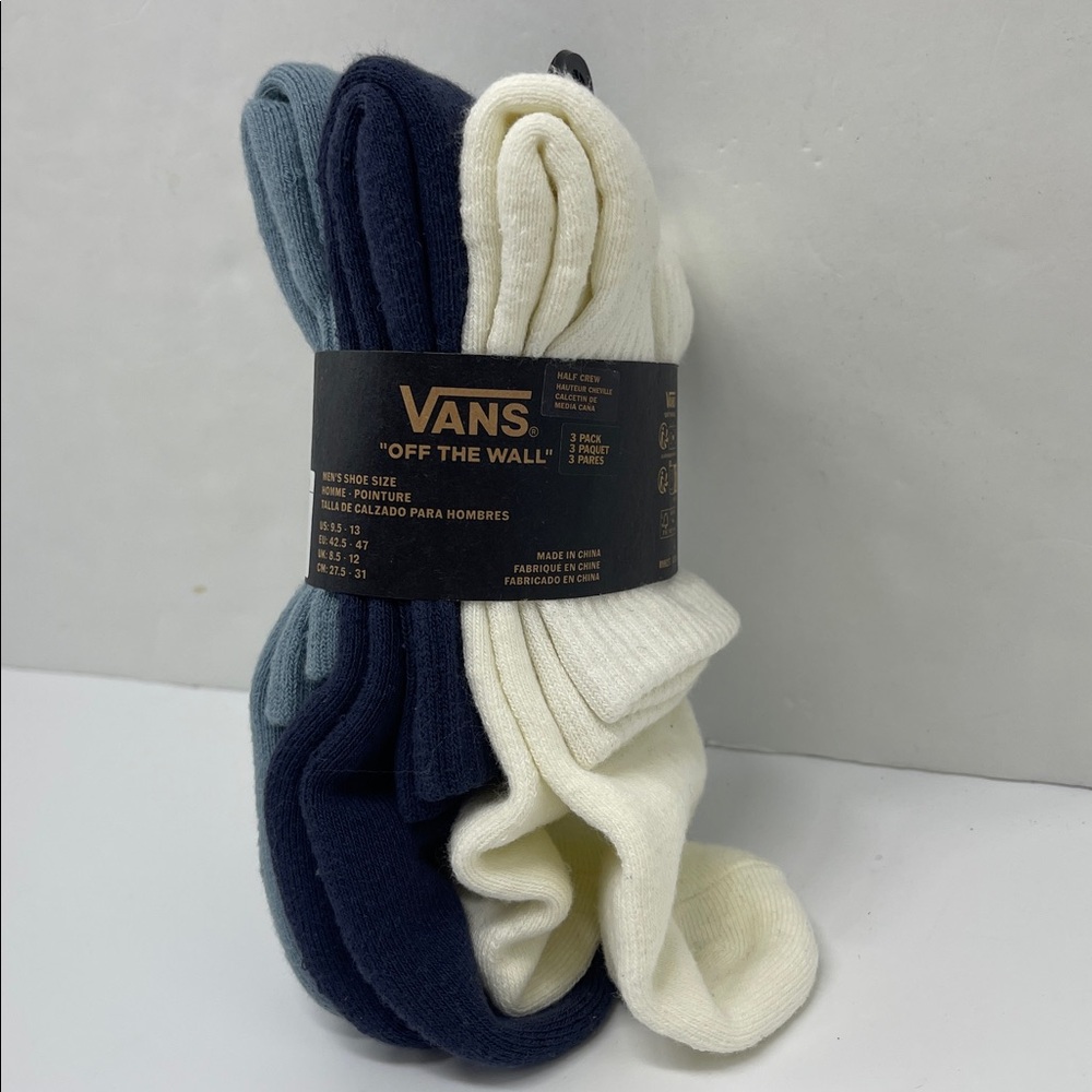 VANS. HALF CREW
HAUTEUR CHENLE CALCETIN DE MEDIA CAÑA
"OFF THE WALL"
3 PACK - Picture 13 of 16
